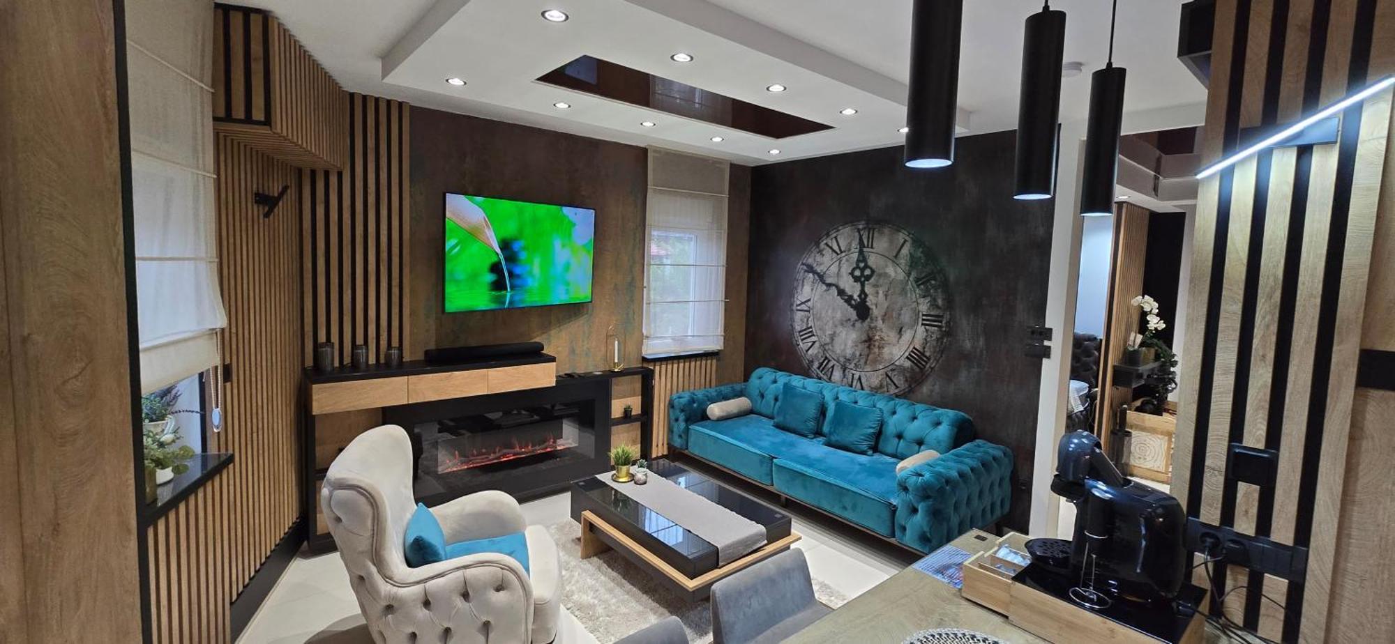 Ćuprija Design Apartment Platinium Spa Lux 5 Star "Havana" Completely Private Wellness & Spa Free Included Sauna & Jacuzzi & Salt Wall & Fire Place & 3D Ceilings & Business Wifi & Netflix & Keyless Code Entry & Full Smart App & Secure 2 Parking Place מראה חיצוני תמונה